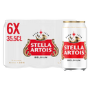 Stella Artois Belgian pilsner 6-pack