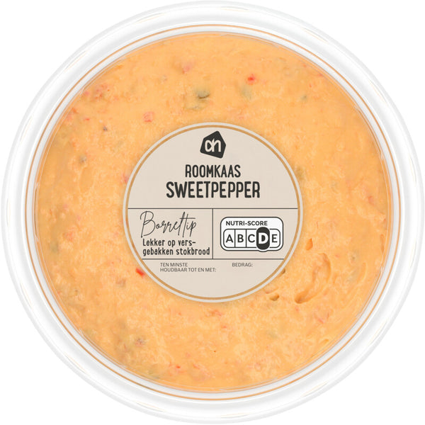 Roomkaas sweetpepper