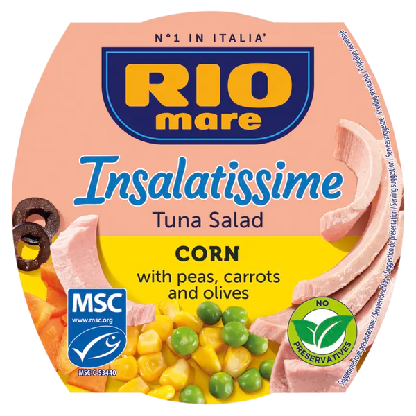 Rio Mare Insalatissime tuna salad mais
