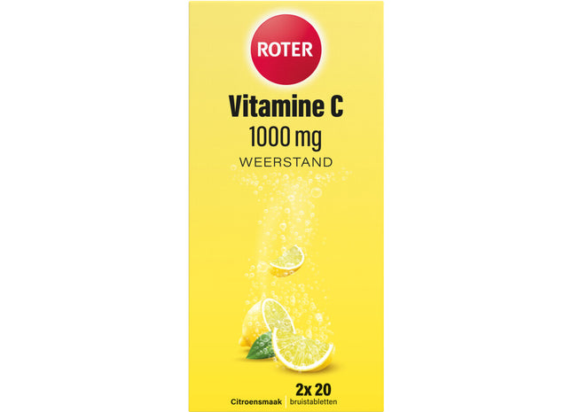 Roter Vitamin C 1000 mg Brausetabletten