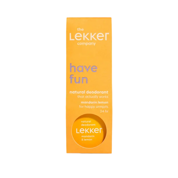 The Lekker Company Natürlicher Deodorant Mandarine Zitrone