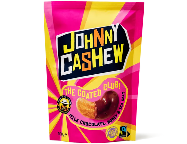 Johnny Cashew Schokolade Honig Meersalz Limited Edition