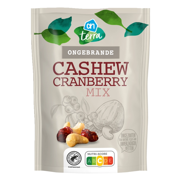 Cashew cranberry mix unroasted
