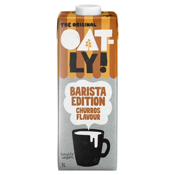 Oatly! Barista Edition Churros Flavour