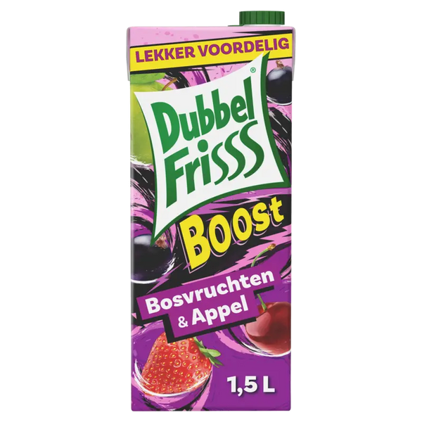DubbelFrisss Boost Waldfrüchte & Apfel
