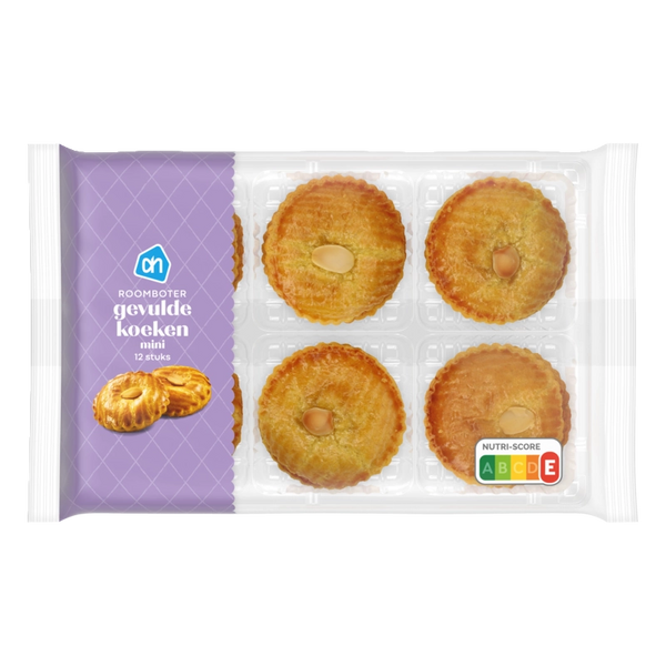 Mini mit Butter gefüllte Kekse