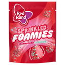 Red Band Sprinkled foamies strawberry