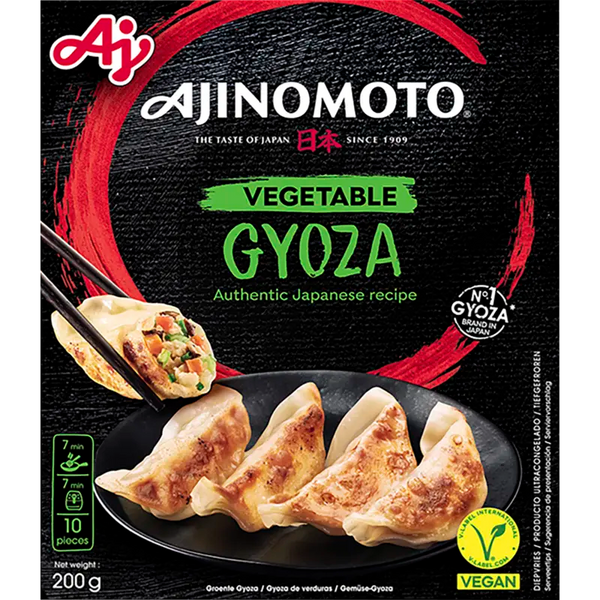 Ajinomoto Gyoza vegetables