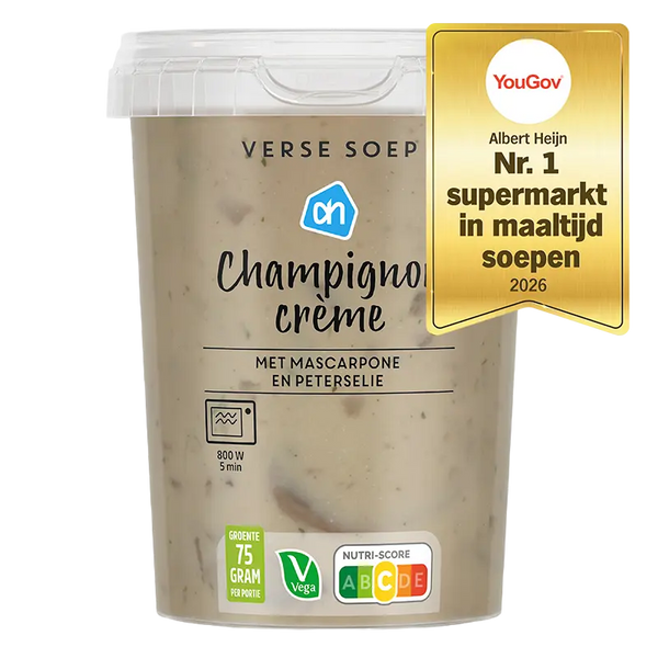 Fresh Cream of Mushroom Soup