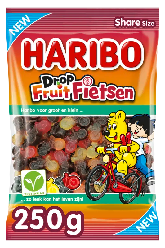 Haribo Licorice Fruit Bicycles