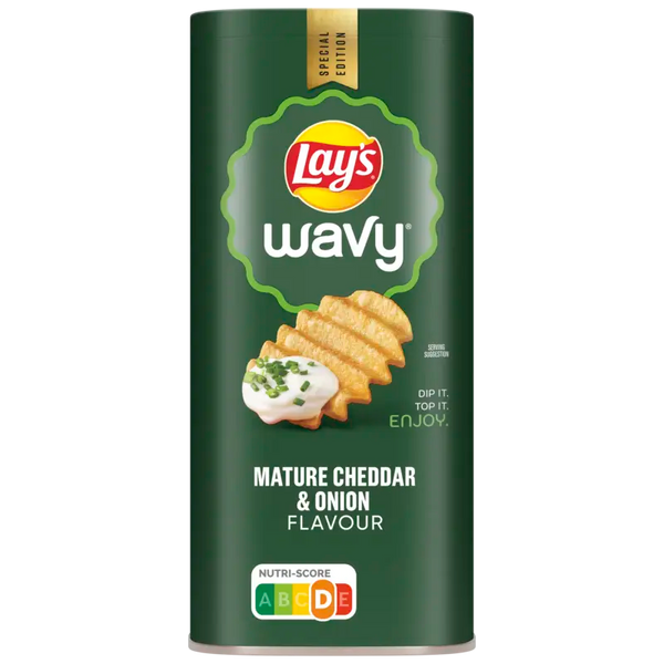 Lay's Wavy mature cheddar & onion