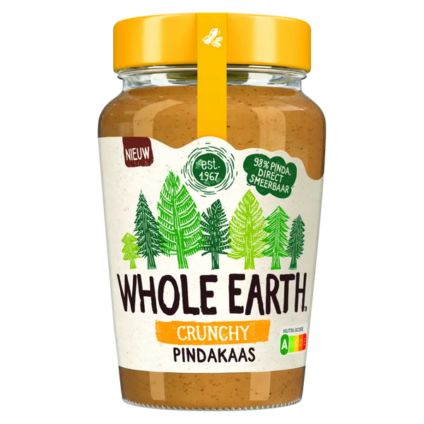Whole earth Crunchy pindakaas