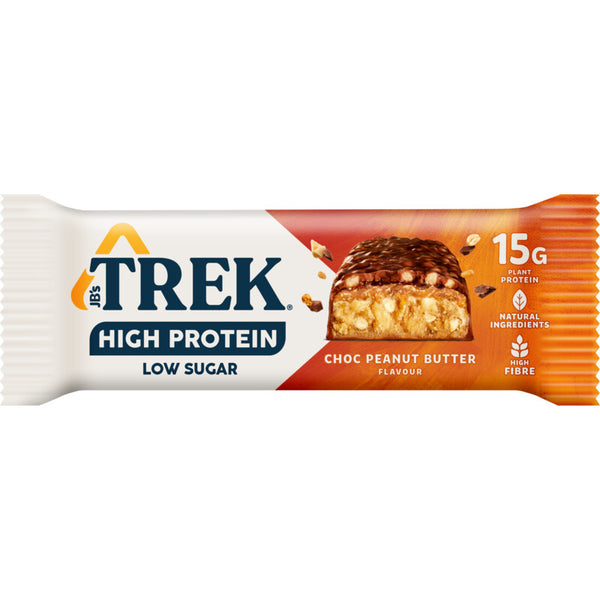 Trek High protein choc peanut butter