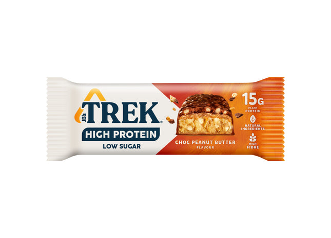 Trek High protein choc peanut butter