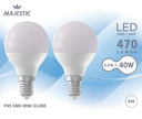 Majestätische LED-Kugel matt E14 40W