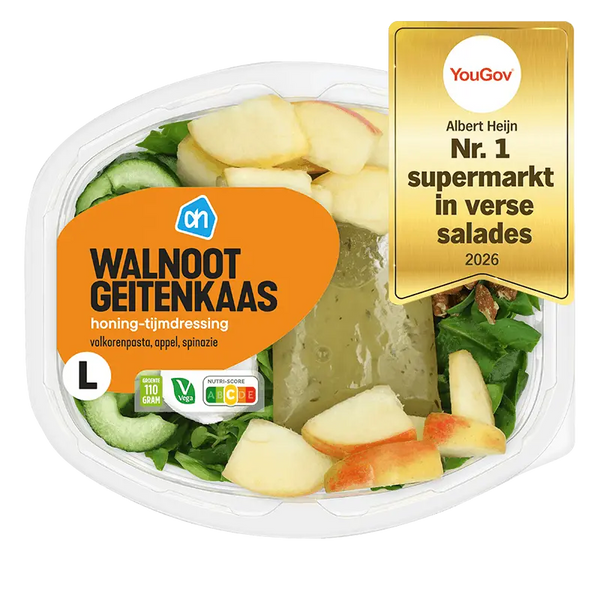 Maaltijdsalade walnoot geitenkaas
