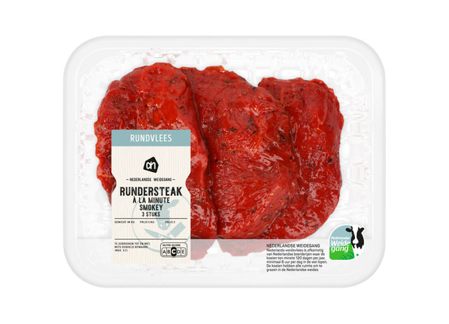 Rundersteak à la minute smokey