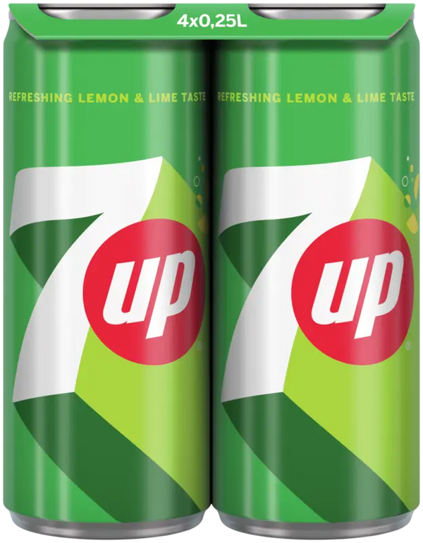 7up Regular 4er-Pack