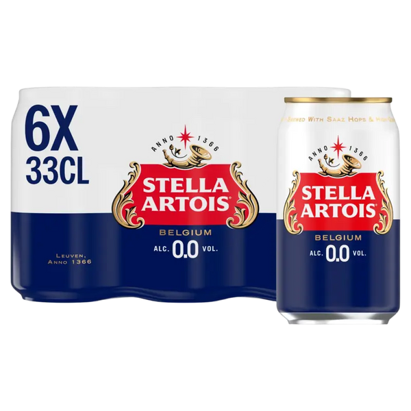 Stella Artois 0.0 6er-Pack