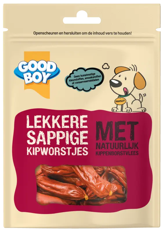 Good Boy Leckere saftige Hähnchenwürstchen