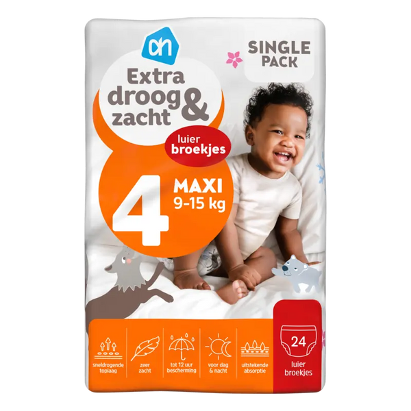 Extra trockene und weiche Pants Größe 4
