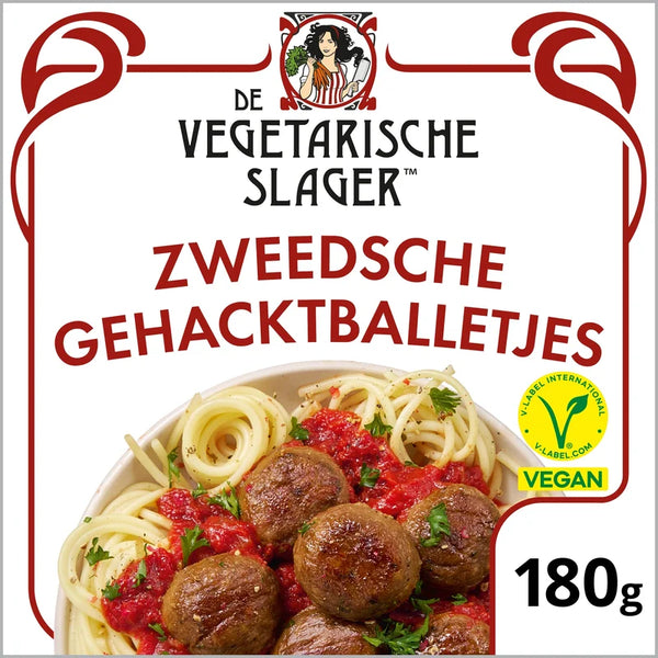 Vegetarischer Metzger Vegane schwedische Frikadellen