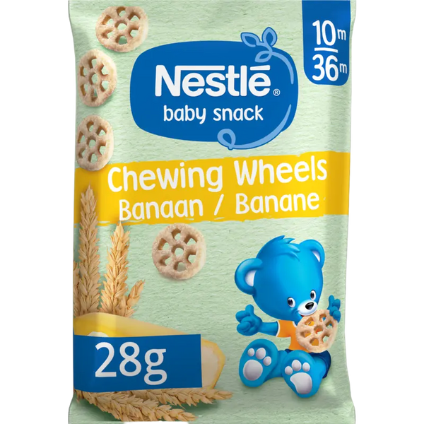 Nestlé Baby Snack Kaurrädchen Banane 10m+