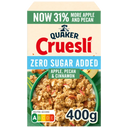 Quaker Zero sugar added apple, pecan & cinnamon
