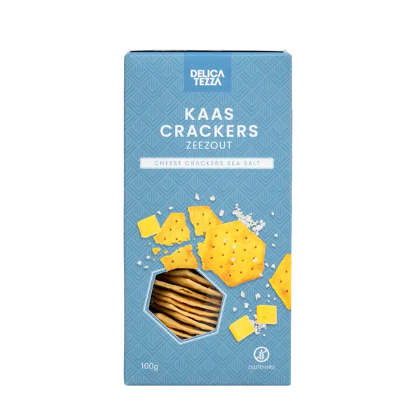 Delicatezza Käsecracker Meersalz