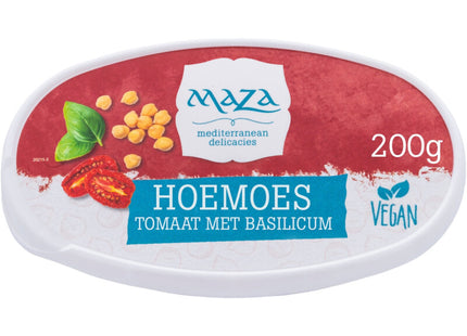 Maza Hoemoes Tomatenbasilikum