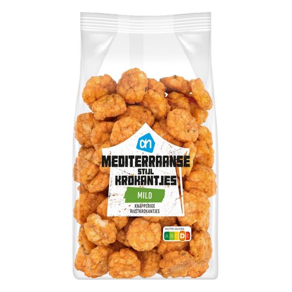 Mediterranean style mild crisps