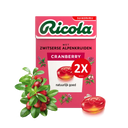 Ricola Cranberry suikervrij 2-pack