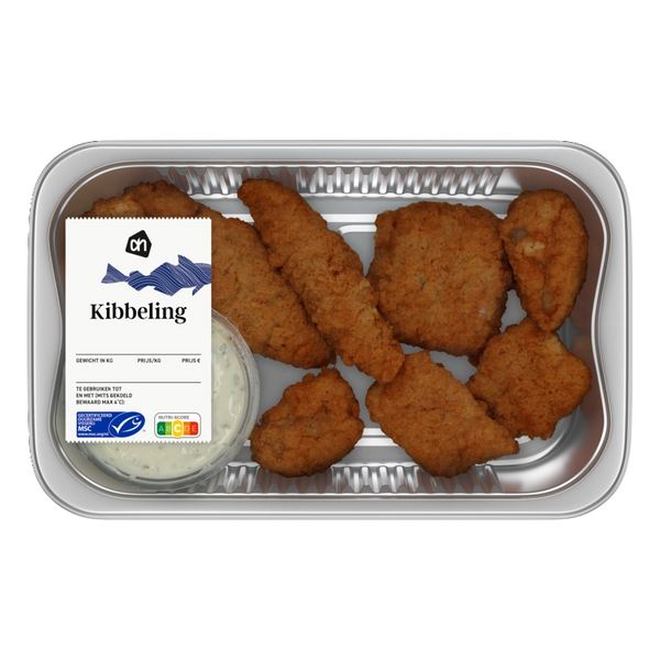 Battered fish pieces