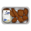 Battered fish pieces