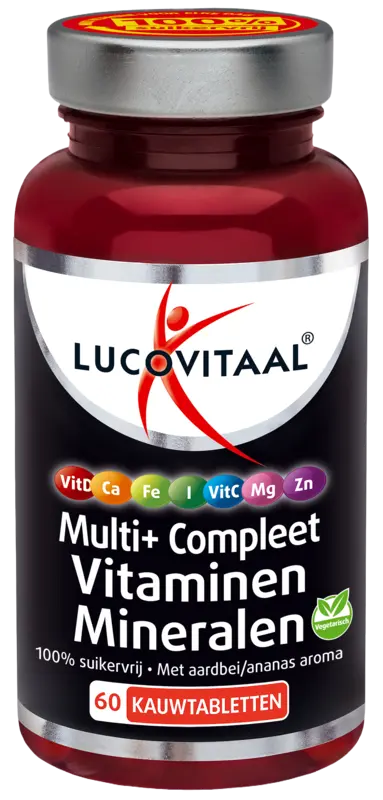 Lucovitaal Multi+ compleet vitaminen mineralen