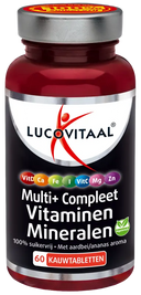 Lucovitaal Multi+ compleet vitaminen mineralen