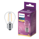 Philips Led fil kogel helder E27 25W