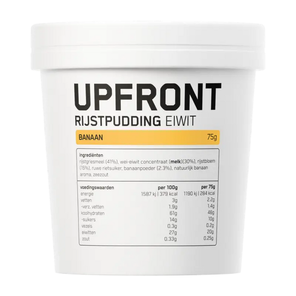 Upfront Eiwit rijstpudding banaan smaak