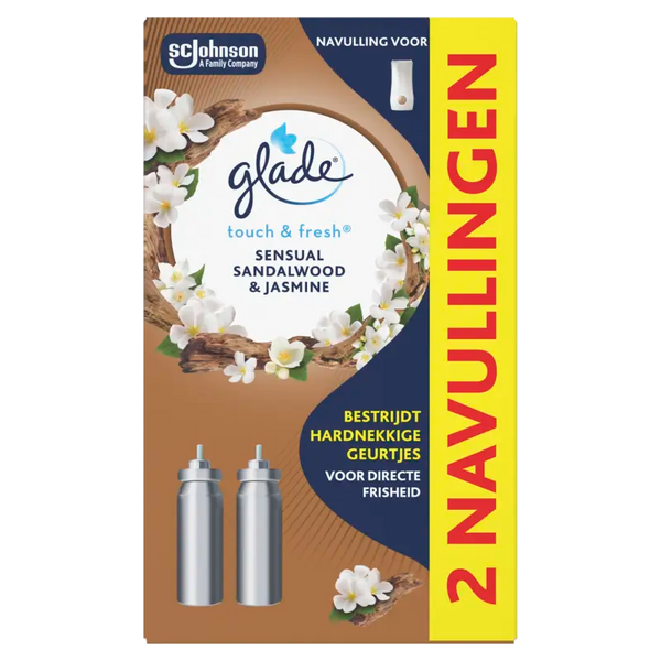 Glade Touch & fresh sandalwood navulling