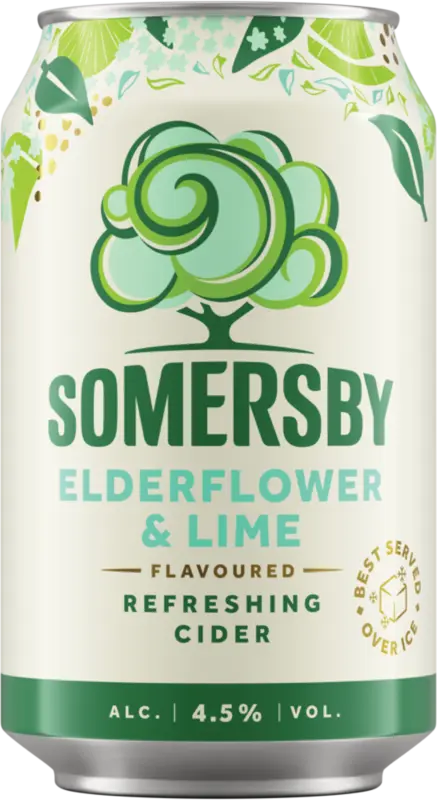 Somersby Elderflower & lime