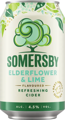 Somersby Elderflower & lime