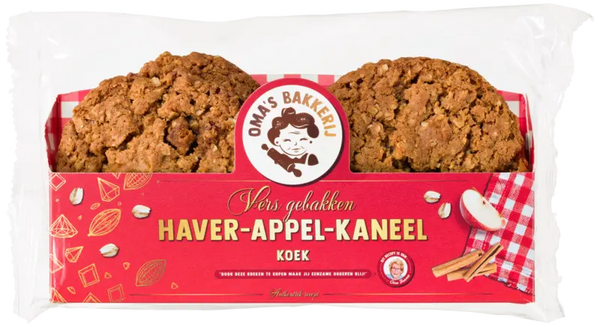 Oma's Bakkerij Haverkoek appel kaneel