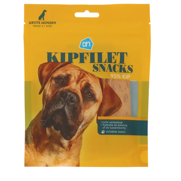 Hähnchenbrustfilet-Snack für große Hunde