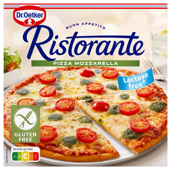 Dr. Oetker Ristorante gluten-free mozzarella cheese pizza