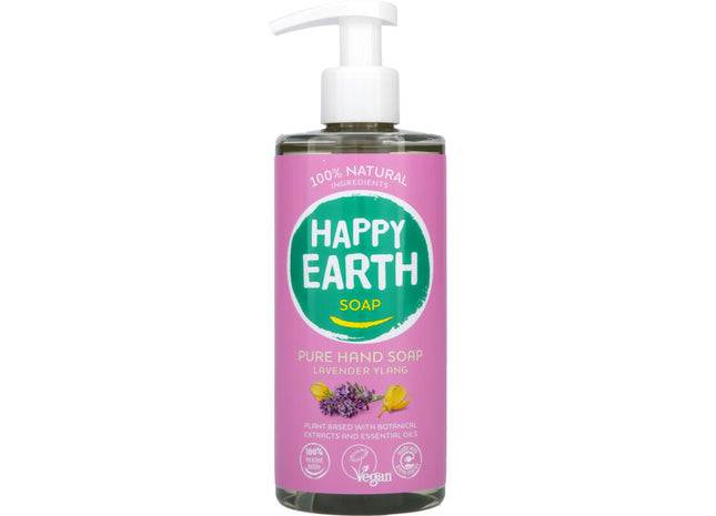 Happy Earth Pure hand soap lavender ylang