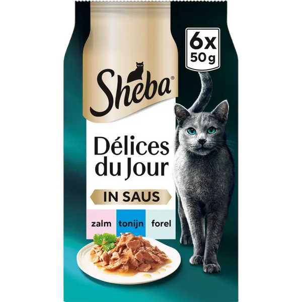 Sheba Délices in Soße Thunfisch & Kabeljau