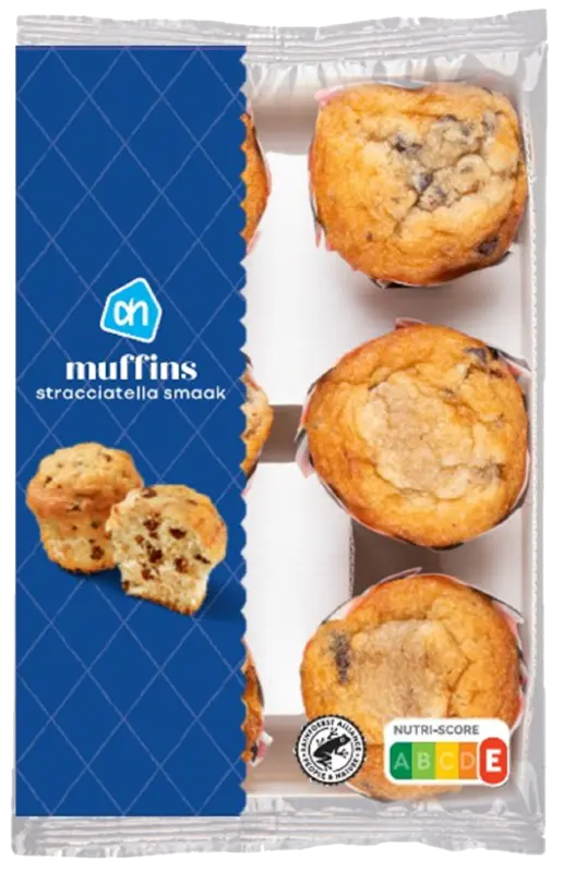 Mini Stracciatella Muffins