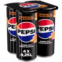 Pepsi Tropical Geschmack Zero Sugar 4er-Pack