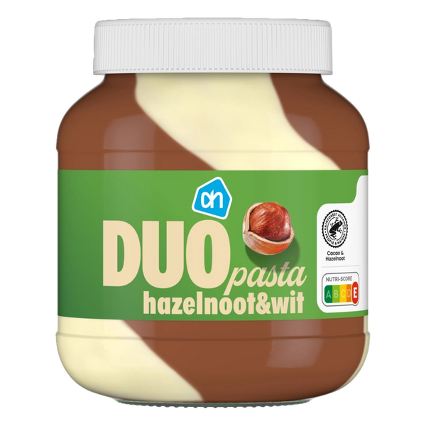 Duo-Nudel Haselnuss Weiß