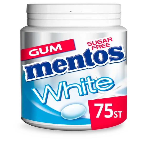 Mentos Kaugummi White Sweet Mint